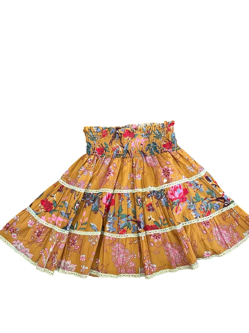Let Me Be by Anthropologie Mixed Print Mini Skirt Size Small - Picture 3 of 6